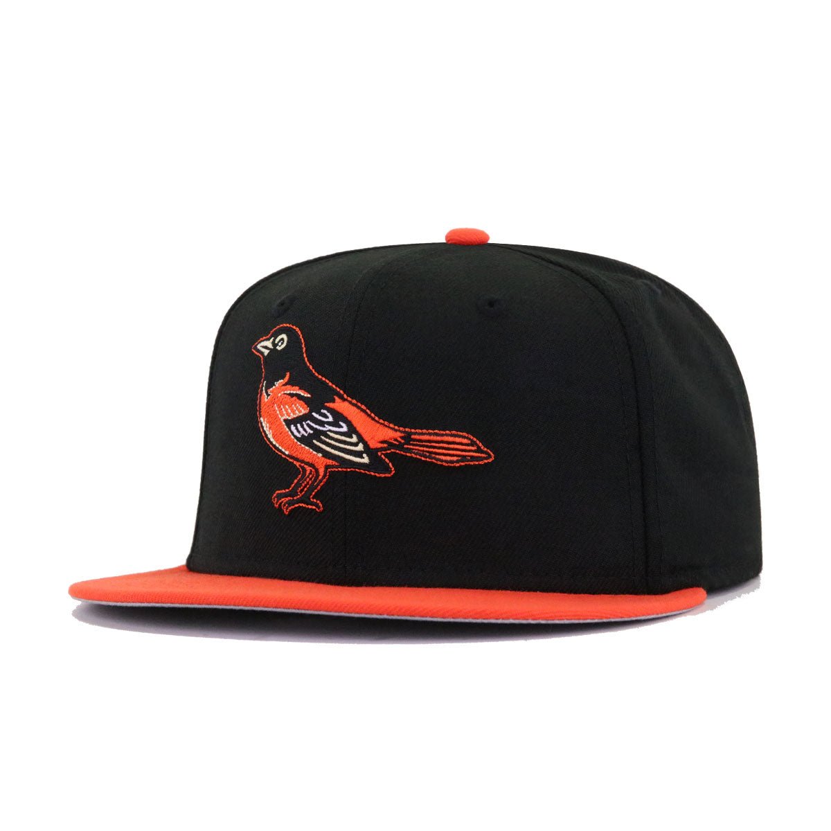 Baltimore Orioles Black Orange 1999 Cooperstown AC New Era 59Fifty Fitted