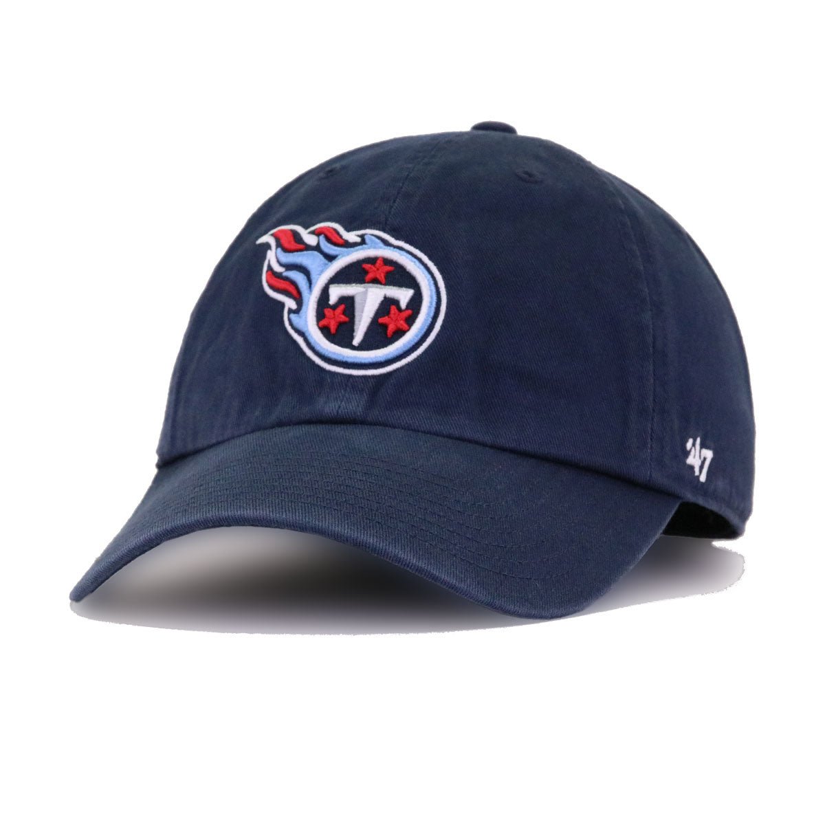 Tennessee Titans Navy 47 Brand Clean Up Dad Hat