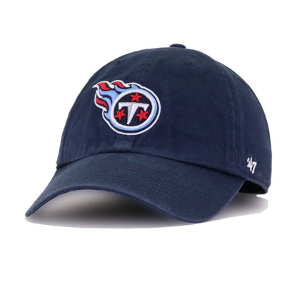 Tennessee Titans Navy 47 Brand Clean Up Dad Hat