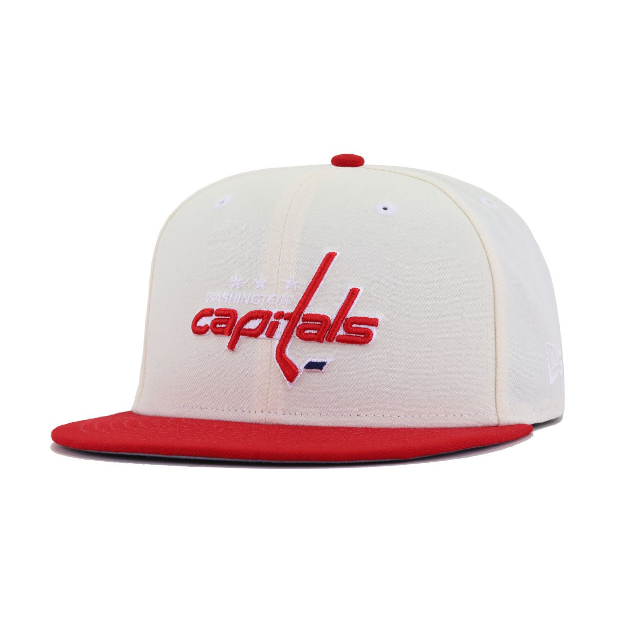 Washington Capitals Chrome Scarlet New Era 59Fifty Fitted