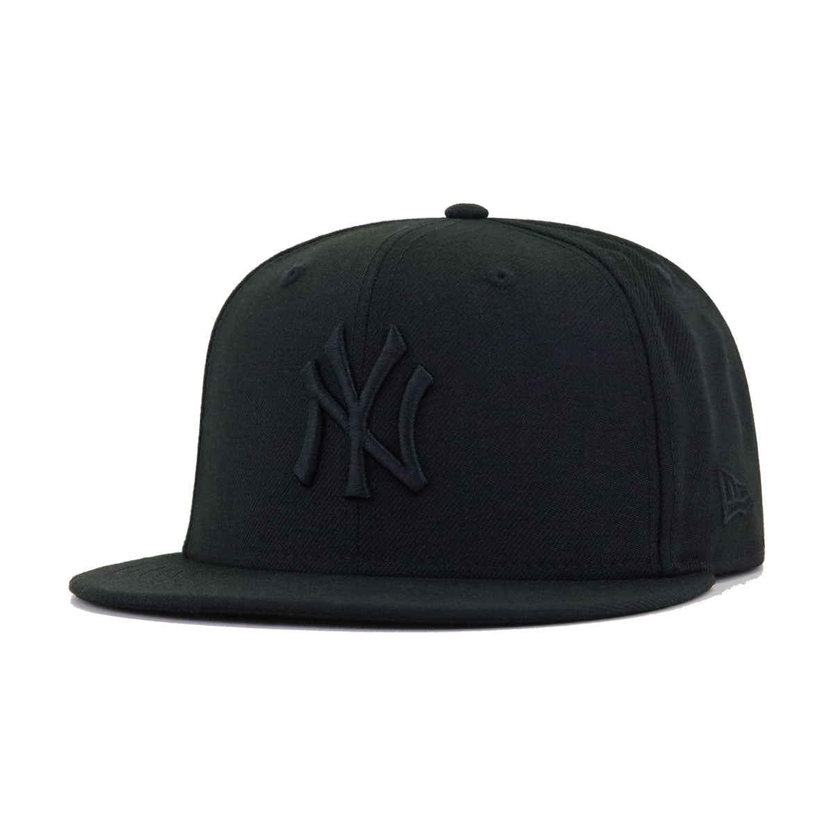 New York Yankees Black TRIPLE BLACK New Era 59Fifty Fitted