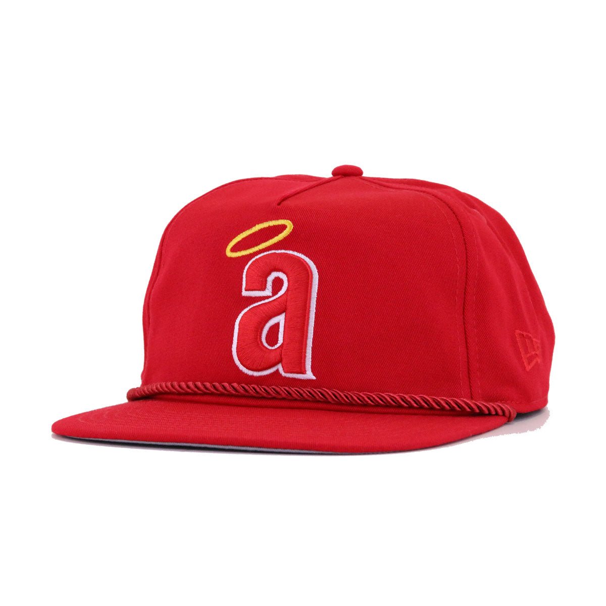 Los Angeles Angels Scarlet 60th Anniversary New Era Golfer Snapback