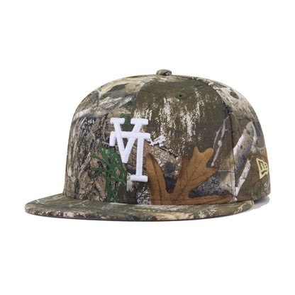 Los Angeles Dodgers Real Tree Edge Camouflage Upside Down New Era 59Fifty Fitted