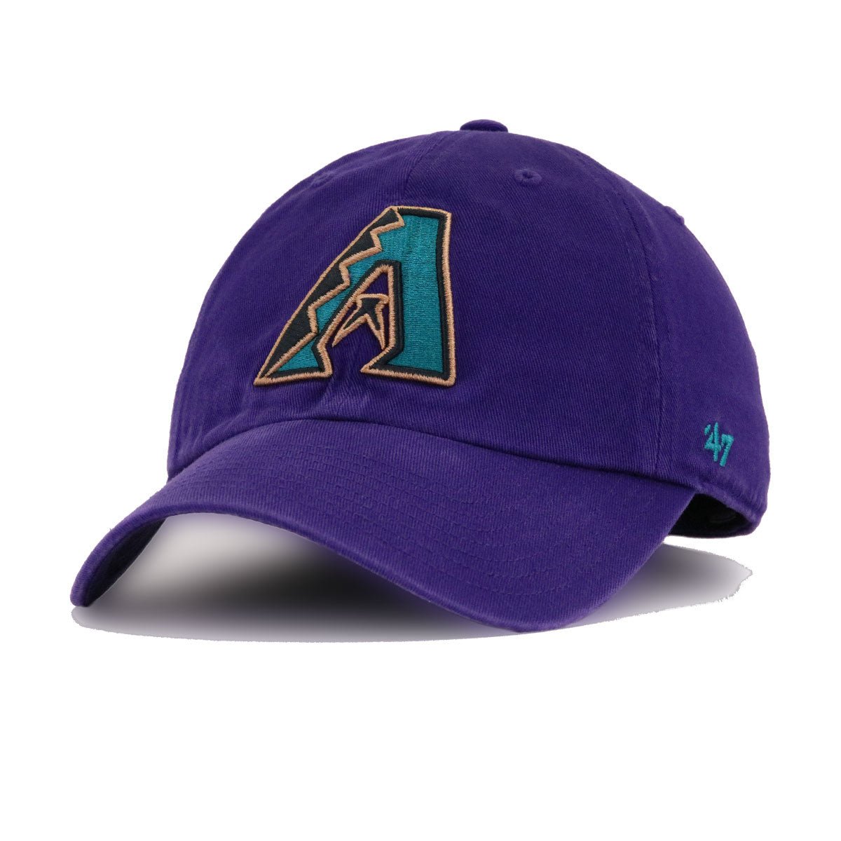 Arizona Diamondbacks Purple 47 Brand Clean Up Dad Hat