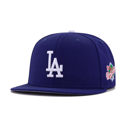 Los Angeles Dodgers Dark Royal Blue 1988 World Series Cooperstown New Era 59Fifty Fitted