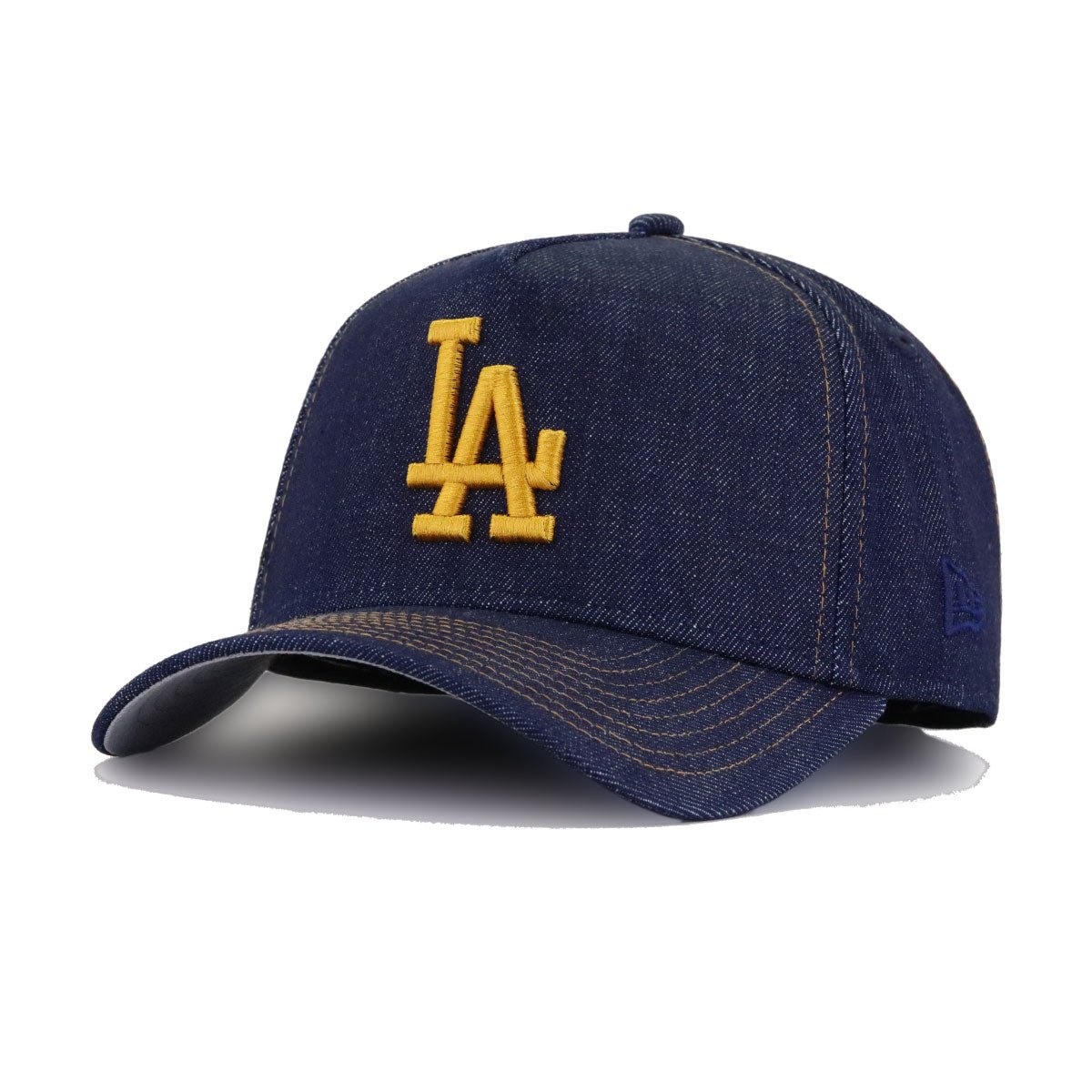 Los Angeles Dodgers Light Navy Denim 1981 World Series New Era 9Forty A-Frame Snapback