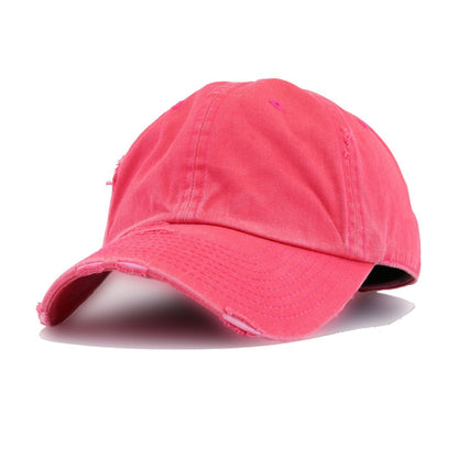Distressed Pigmented Red KBEthos Vintage Dad Hat