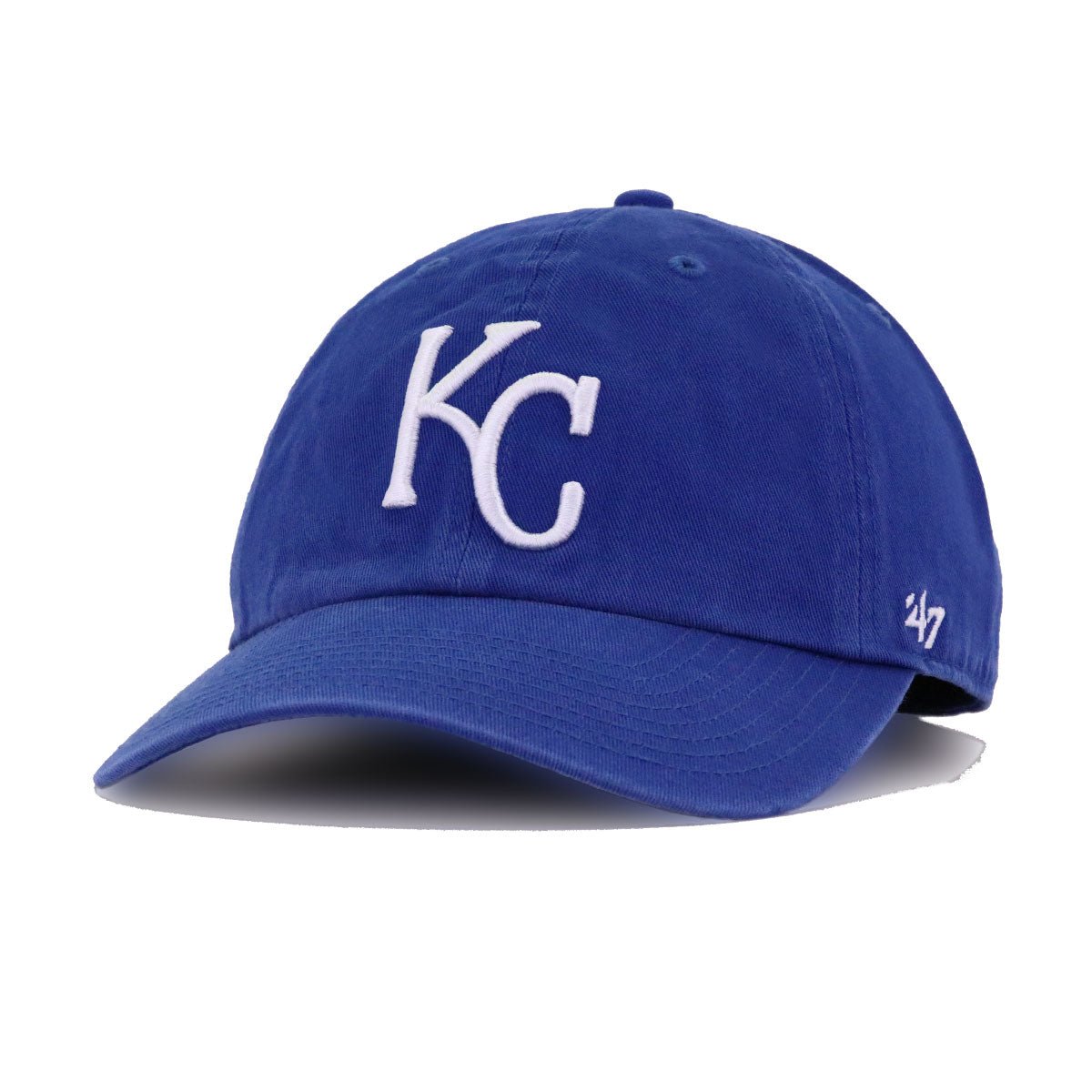 Kansas City Royals Light Royal Blue 47 Brand Clean Up Dad Hat