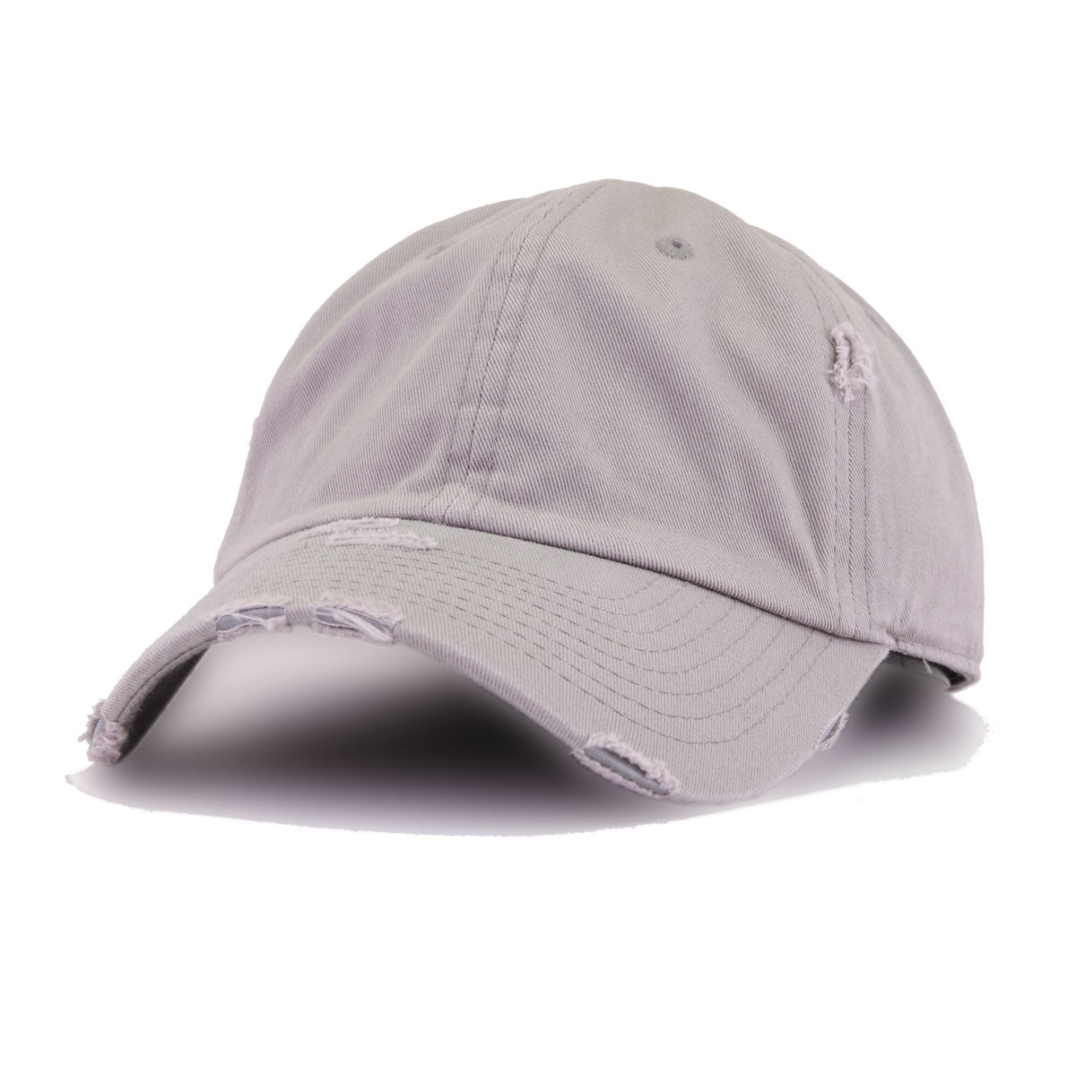 Distressed Light Grey KBEthos Vintage Dad Hat
