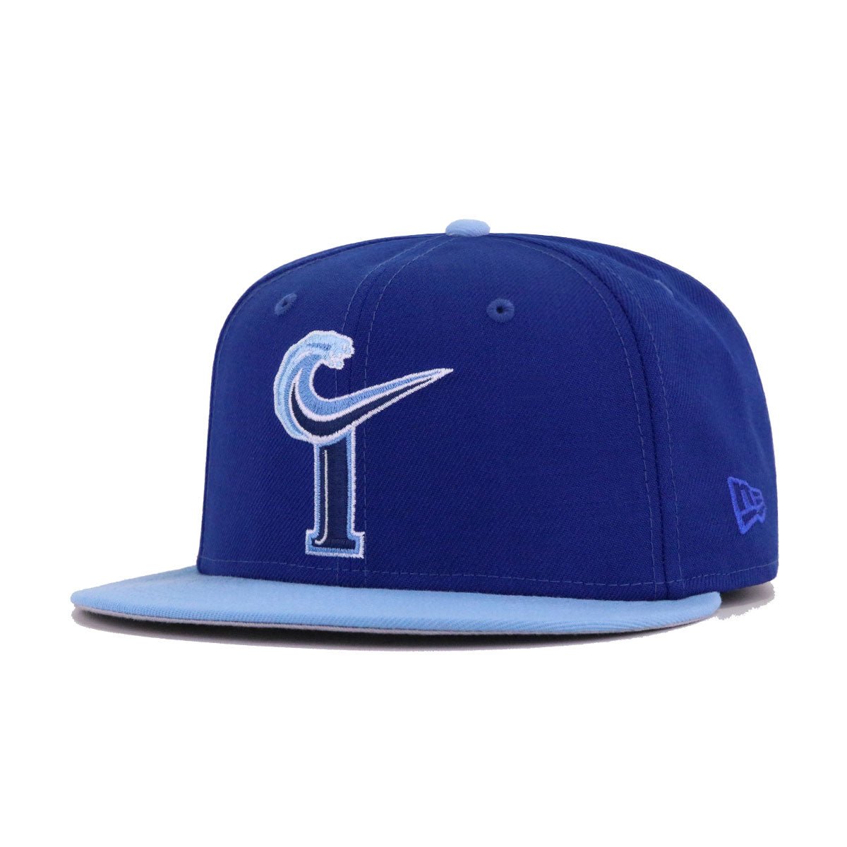 Norfolk Tides Light Royal Blue Sky Blue New Era 59Fifty Fitted