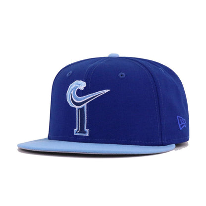 Norfolk Tides Light Royal Blue Sky Blue New Era 59Fifty Fitted