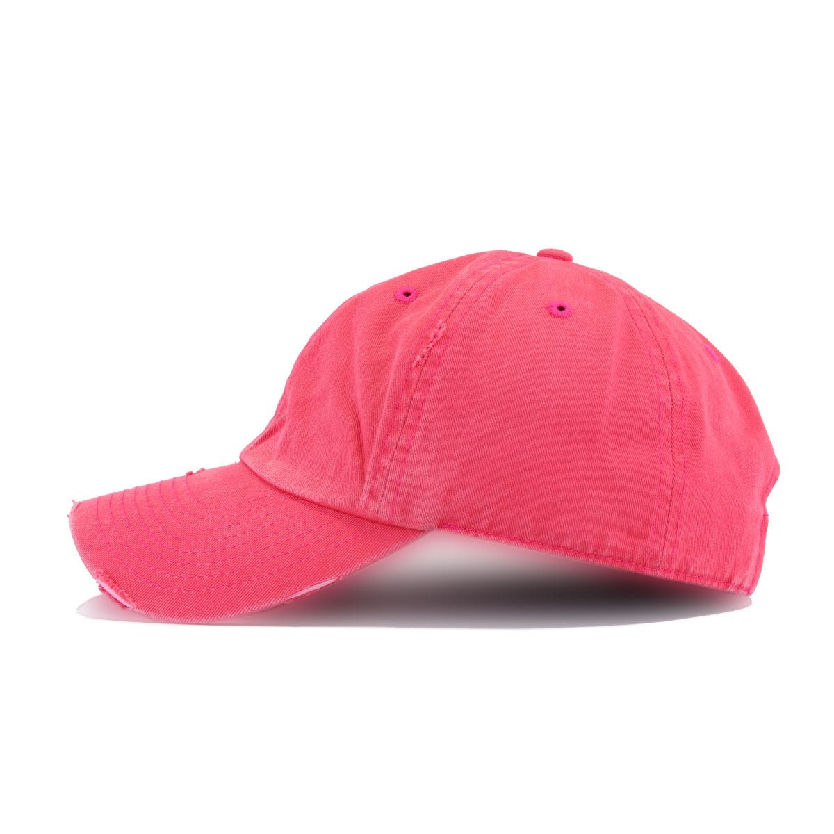 Distressed Pigmented Red KBEthos Vintage Dad Hat