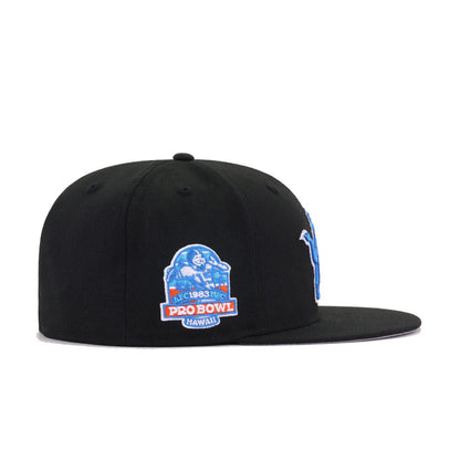 Detroit Lions Black 1983 Pro Bowl New Era 59Fifty Fitted