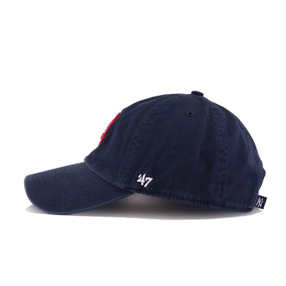 New York Yankees Navy Tophat 47 Brand Clean Up Dad Hat