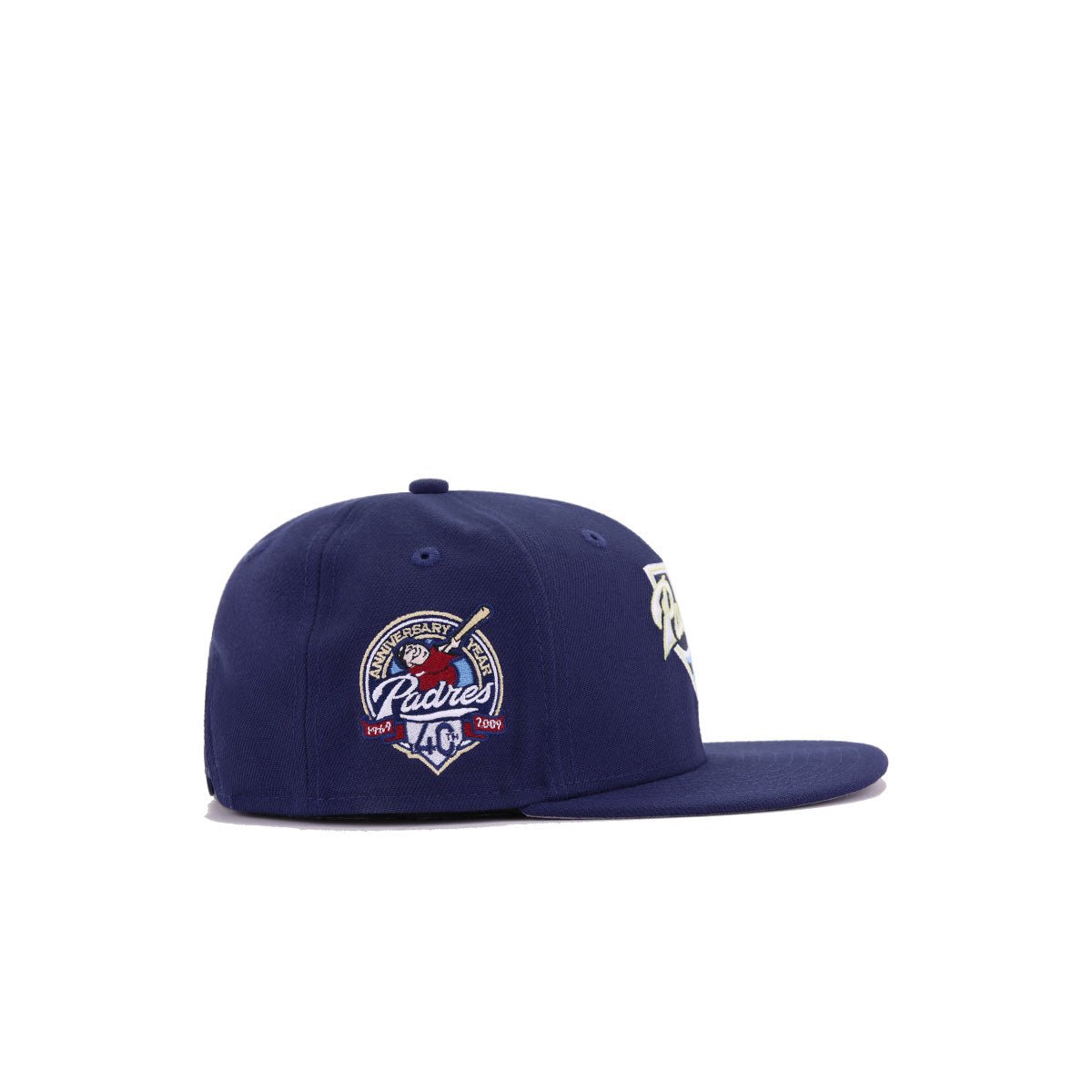 KIDS San Diego Padres Light Navy 40th Anniversary New Era K9Fifty Snapback