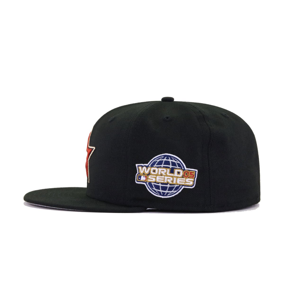 Houston Astros Black 2005 World Series Cooperstown New Era 59Fifty Fitted