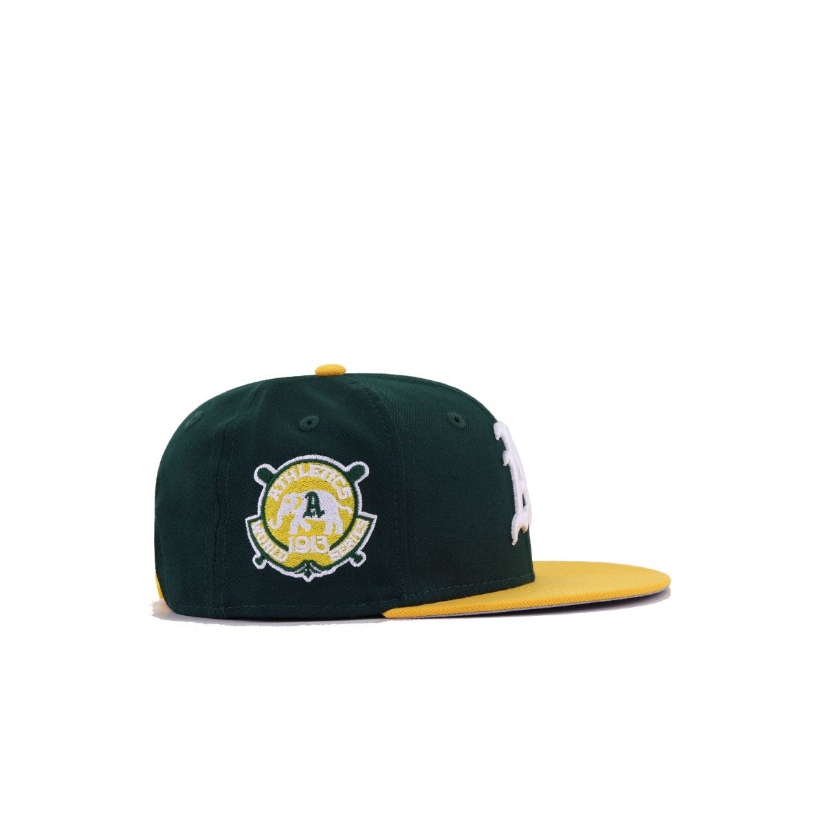 KIDS Oakland Athletics Dark Green A Gold 1913 World Series New Era K9Fifty Snapback