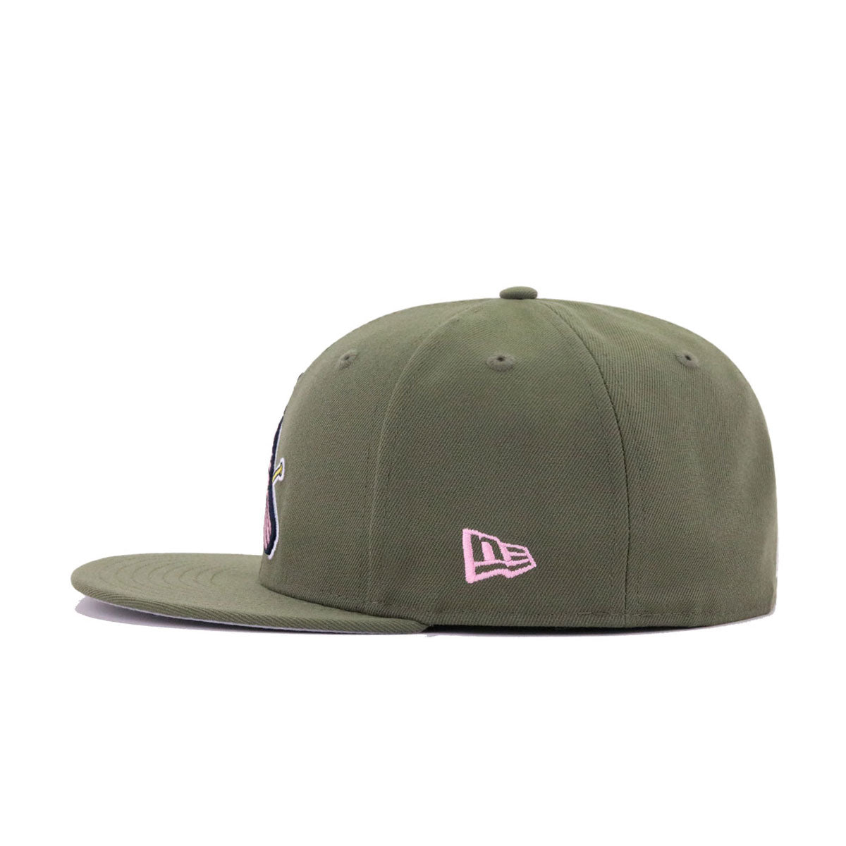 St Louis Cardinals New Olive Pink New Era 59Fifty Fitted