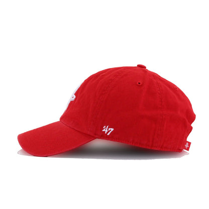 Houston Rockets Front Door Red 47 Brand Clean Up Dad Hat