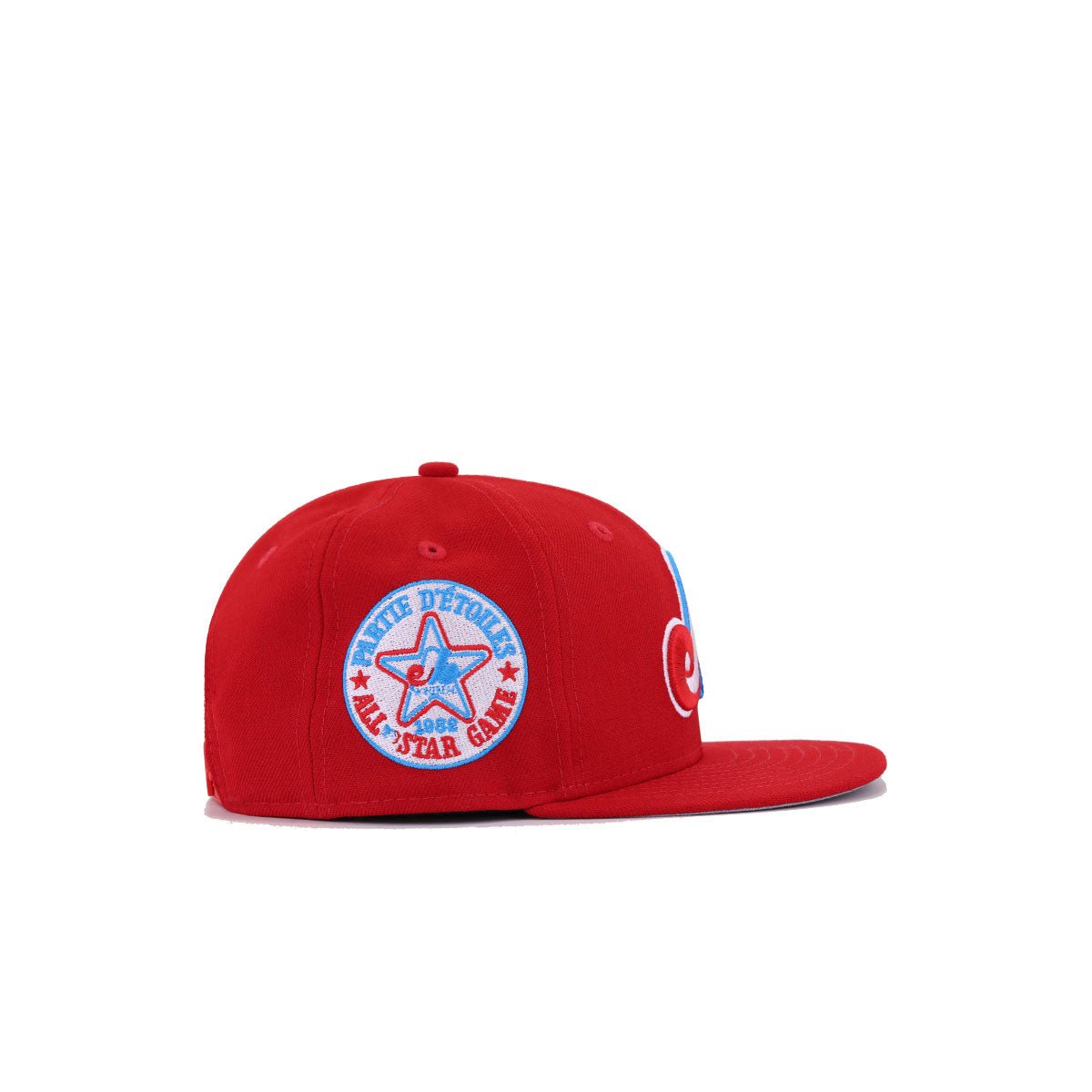 KIDS Montreal Expos Scarlet 1982 All Star Game New Era K9Fifty Snapback
