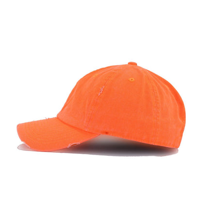 Distressed Neon Orange KBEthos Vintage Dad Hat