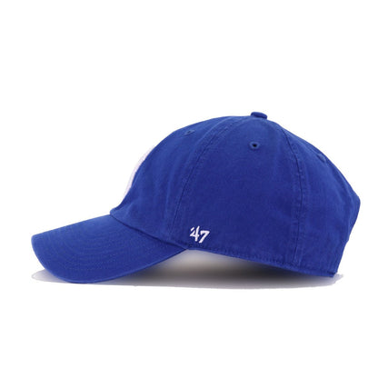 Brooklyn Dodgers Light Royal Blue 47 Brand Clean Up Dad Hat
