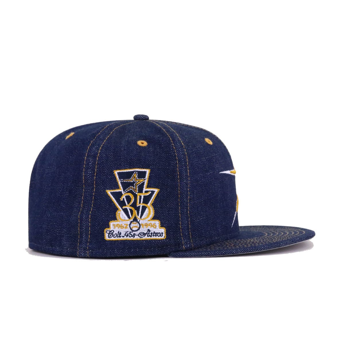 Houston Astros Light Navy Denim 35th Anniversary New Era 59Fifty Fitted