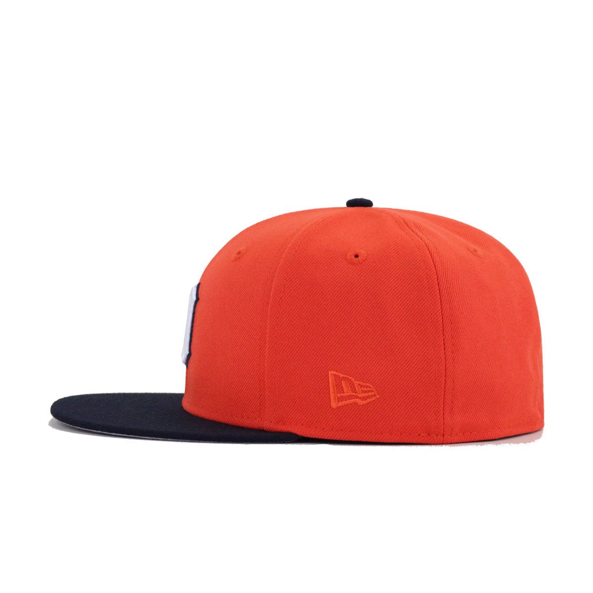 Detroit Tigers Orange Navy 1972 REVERSE New Era 59Fifty Fitted