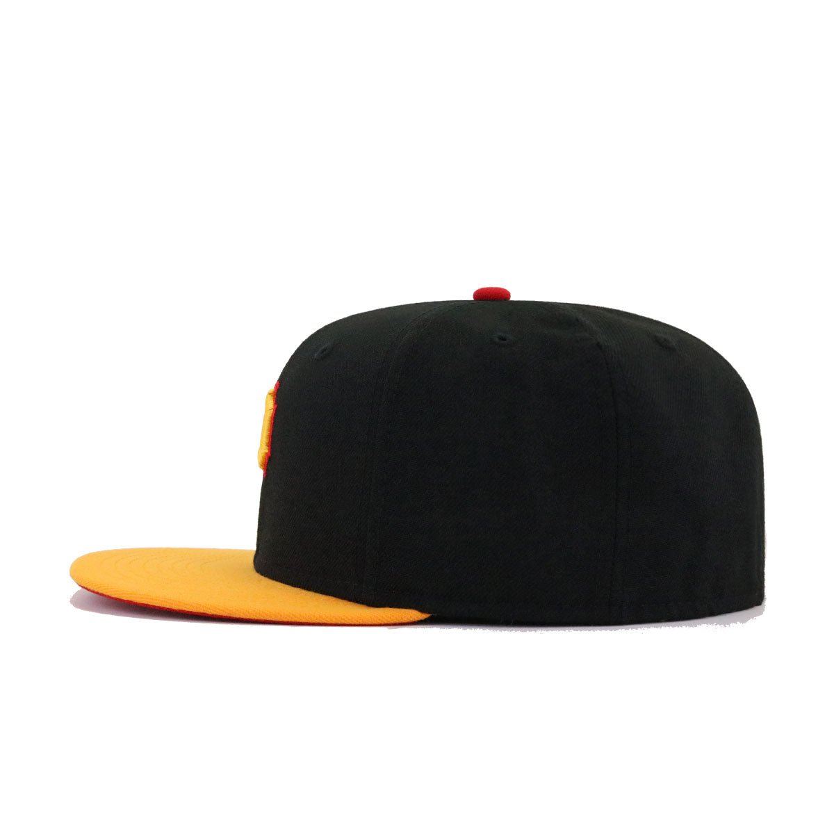 Pittsburgh Pirates Black R Gold Cooperstown AC New Era 59Fifty Fitted