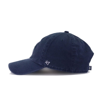 Seattle Mariners Navy 47 Brand Clean Up Dad Hat