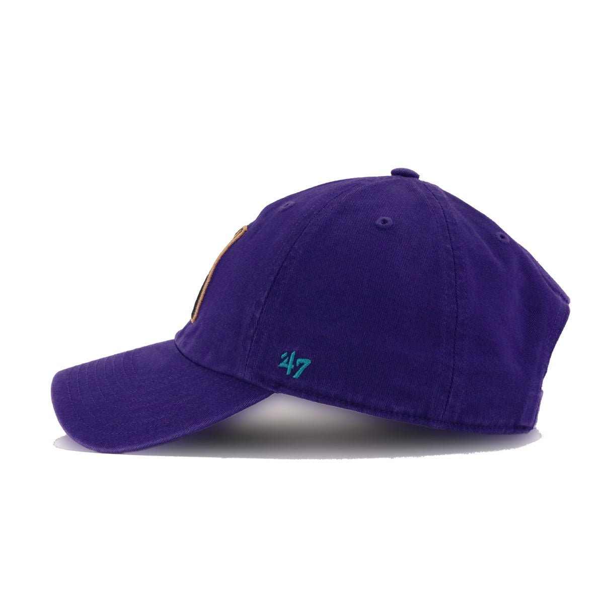 Arizona Diamondbacks Purple 47 Brand Clean Up Dad Hat