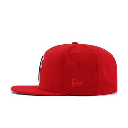 Atlanta Falcons Scarlet New Era 59Fifty Fitted