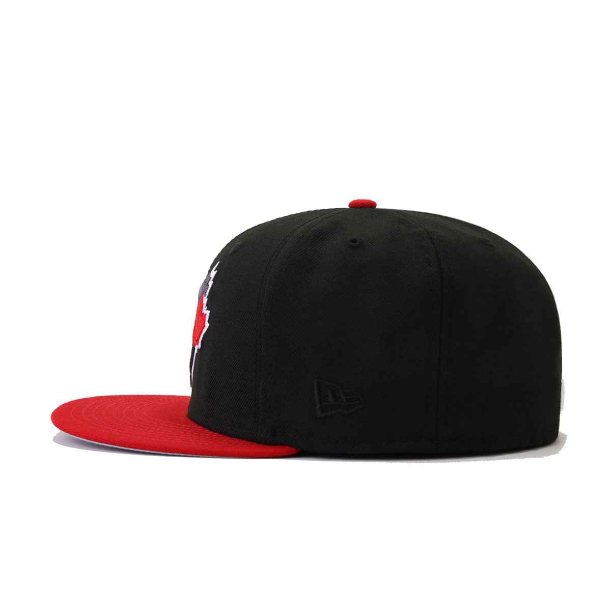 Toronto Blue Jays Black Scarlet New Era 59Fifty Fitted