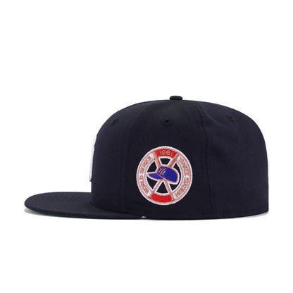 New York Yankees Navy 1961 World Series Cooperstown Green Bottom New Era 59Fifty Fitted