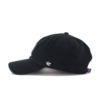 Minnesota Vikings Black 47 Brand Clean Up Dad Hat