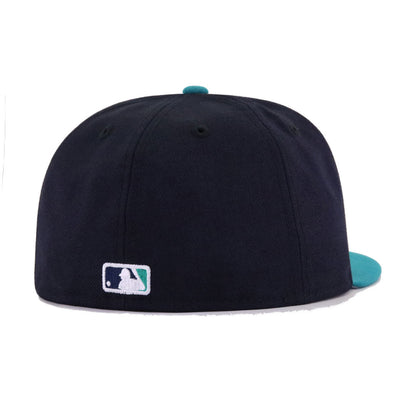 Seattle Mariners Navy Northwest Green Cooperstown AC New Era 59Fifty Fitted