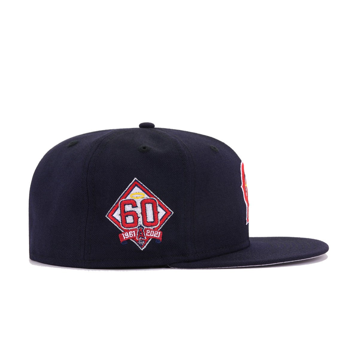 California Angels Navy 60th Anniversary New Era 59Fifty Fitted
