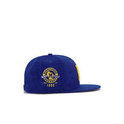 KIDS Milwaukee Brewers Light Royal Blue 1982 AL Champs New Era K9Fifty Snapback