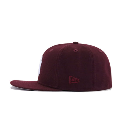 New York Yankees Maroon New Era 59Fifty Fitted