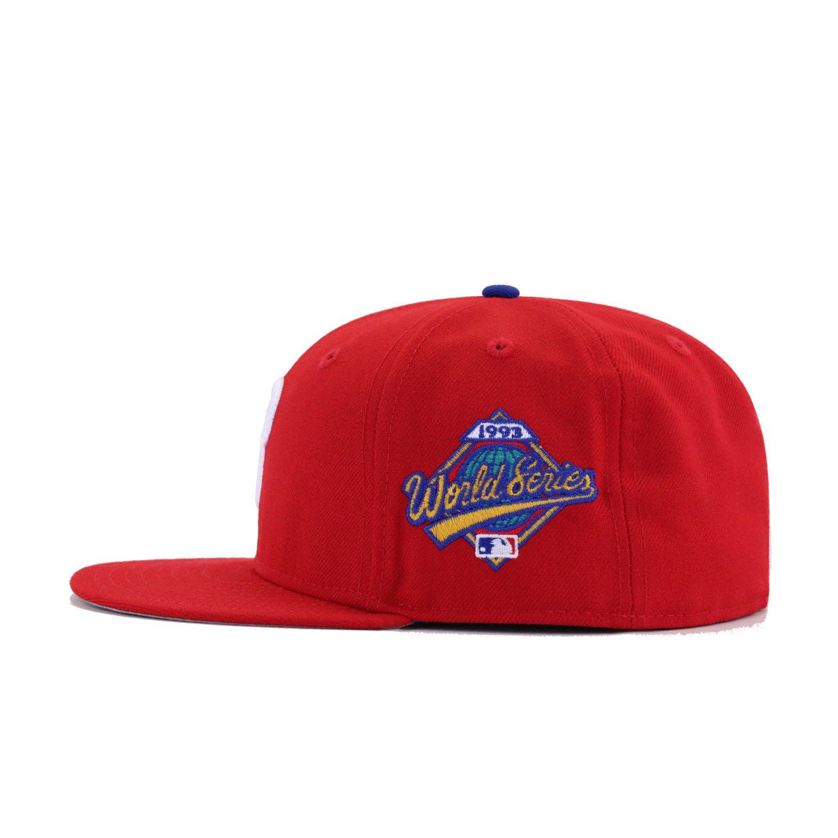 Philadelphia Phillies Scarlet 1993 World Series Cooperstown New Era 59Fifty Fitted
