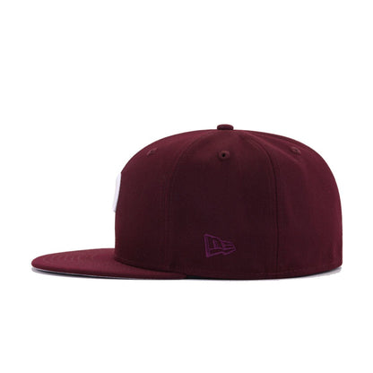 Philadelphia Phillies Maroon New Era 59Fifty Fitted
