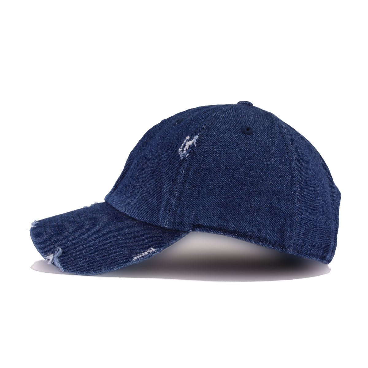 Distressed Dark Denim KBEthos Vintage Dad Hat