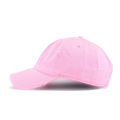 Distressed Pink KBEthos Vintage Dad Hat