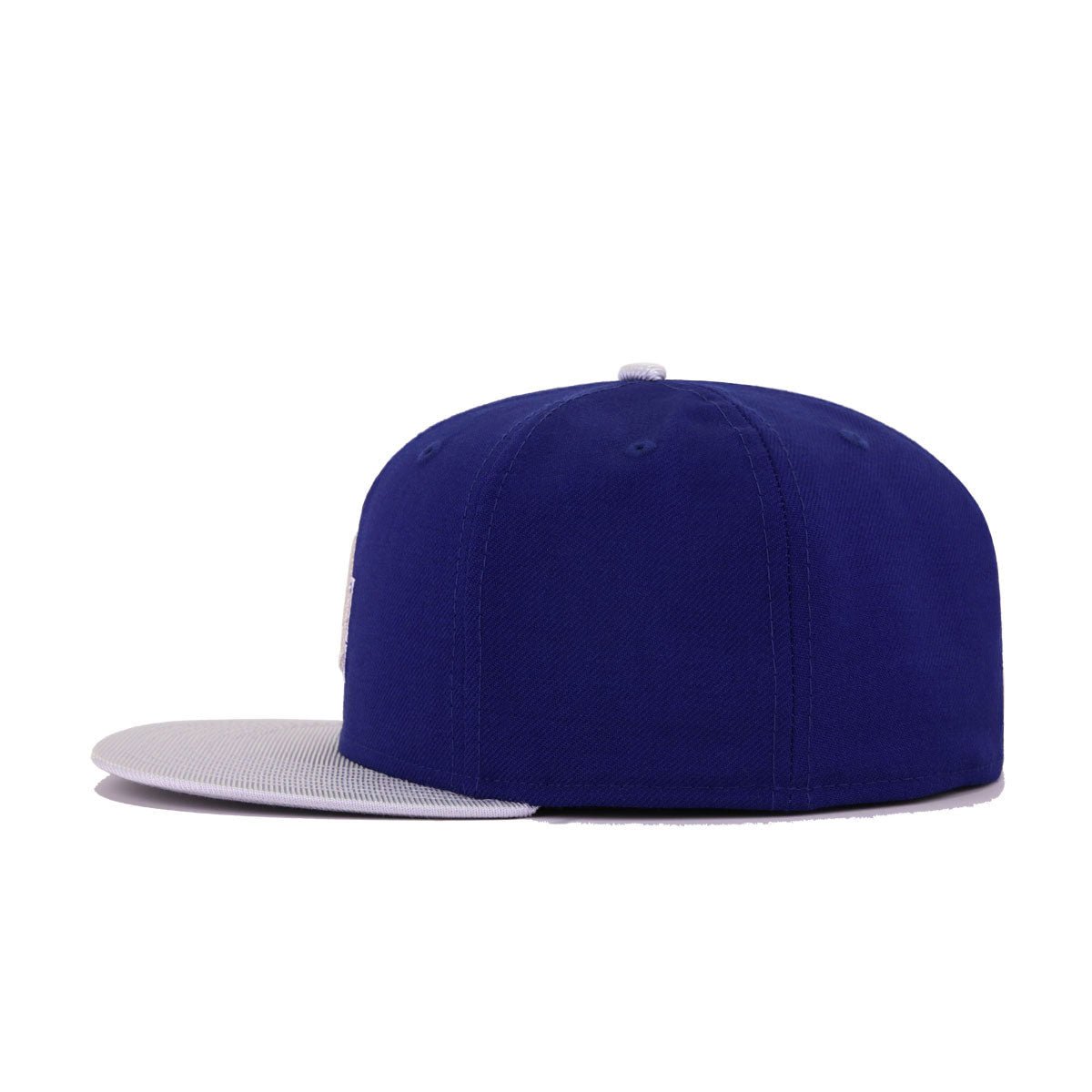 Los Angeles Dodgers Dark Royal Blue Metallic Silver Cooperstown AC New Era 59Fifty Fitted