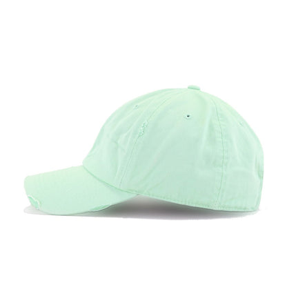 Distressed Pistachio KBEthos Vintage Dad Hat