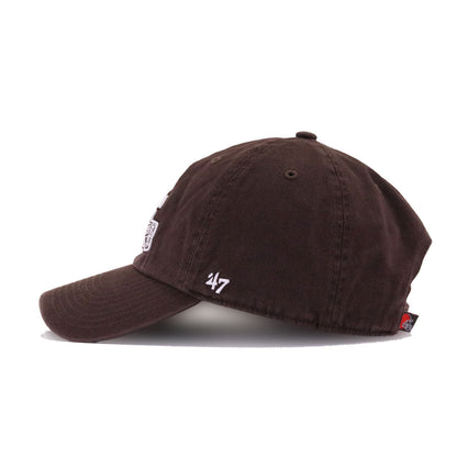 Cleveland Browns Walnut 47 Brand Clean Up Dad Hat
