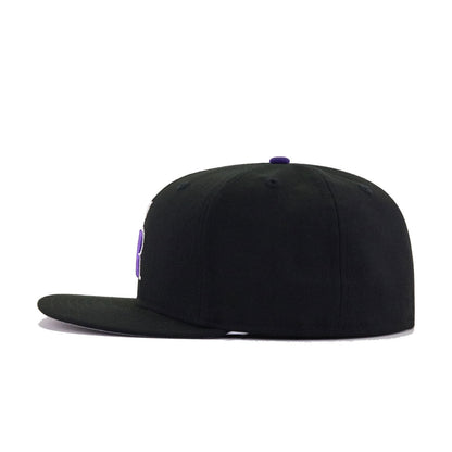 Colorado Rockies Black Cooperstown AC New Era 59Fifty Fitted