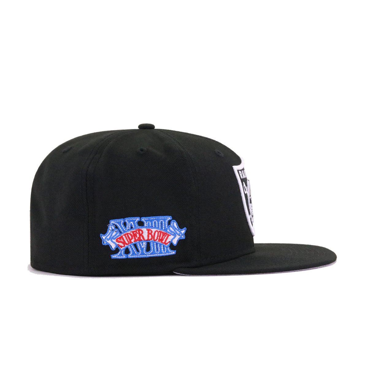 Las Vegas Raiders Legacy Black Super Bowl 18 New Era 59Fifty Fitted