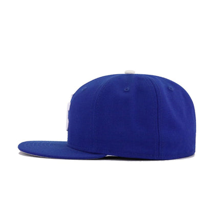 Kansas City Royals Light Royal Blue Cooperstown AC New Era 59Fifty Fitted