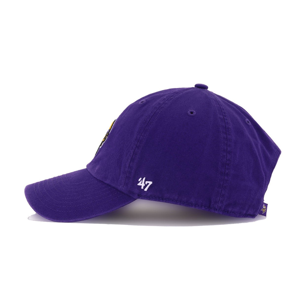 Minnesota Vikings Purple 47 Brand Clean Up Dad Hat